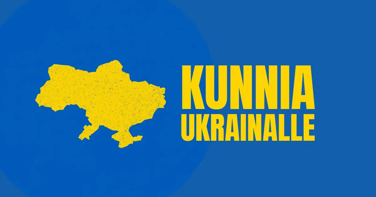 Emme saa unohtaa Ukrainaa