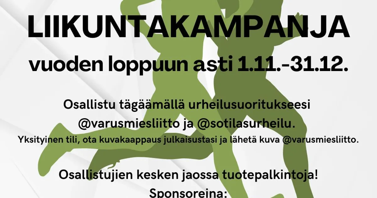 Somekampanja kannustaa suomalaiset liikkeelle – kampanjan suojelijana liikuntaministeri Sandra Bergqvist