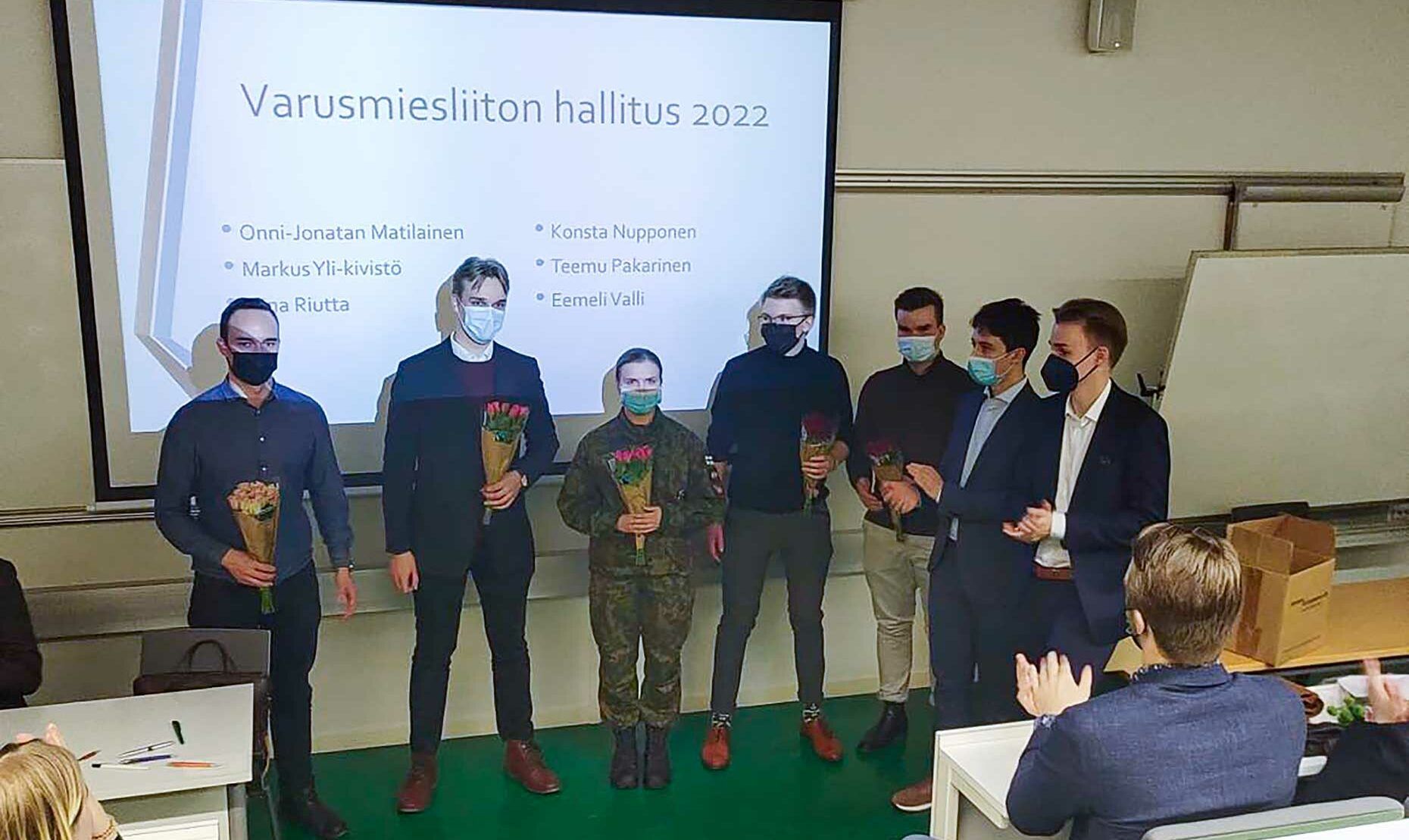 Varusmiesliiton puheenjohtajisto ja hallitus kaudelle 2022 on valittu