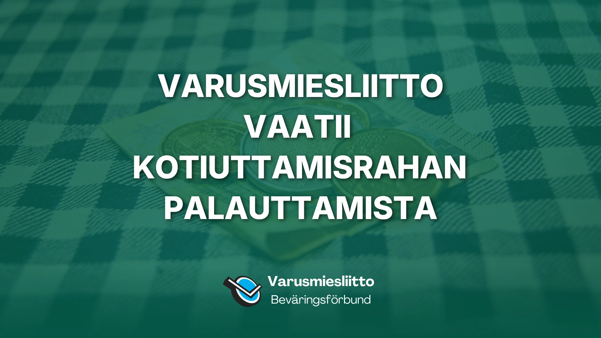 Varusmiesliitto vaatii kotiuttamisrahan palauttamista